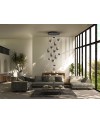 ONICE- LAMPARA 14L NEGRO-SMOKE